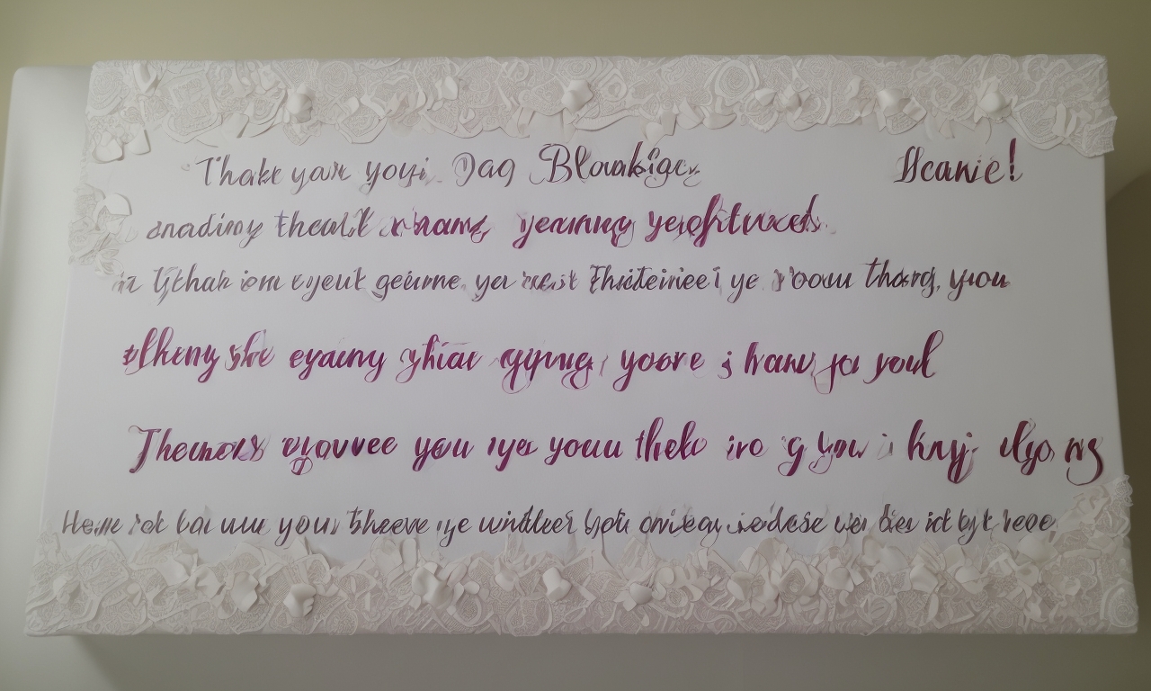 2. Bridal Shower Thank You Messages for Generous Gifts