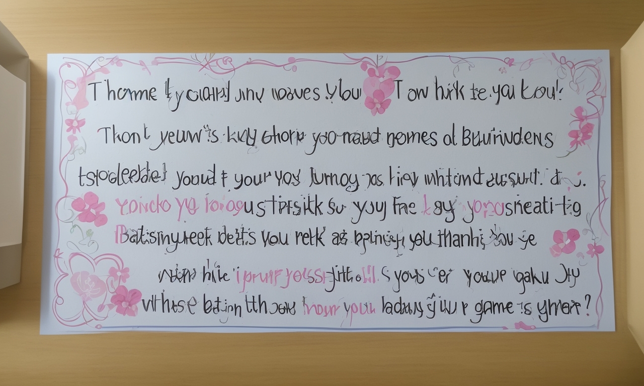 8. Bridal Shower Thank You Messages for Games and Activities