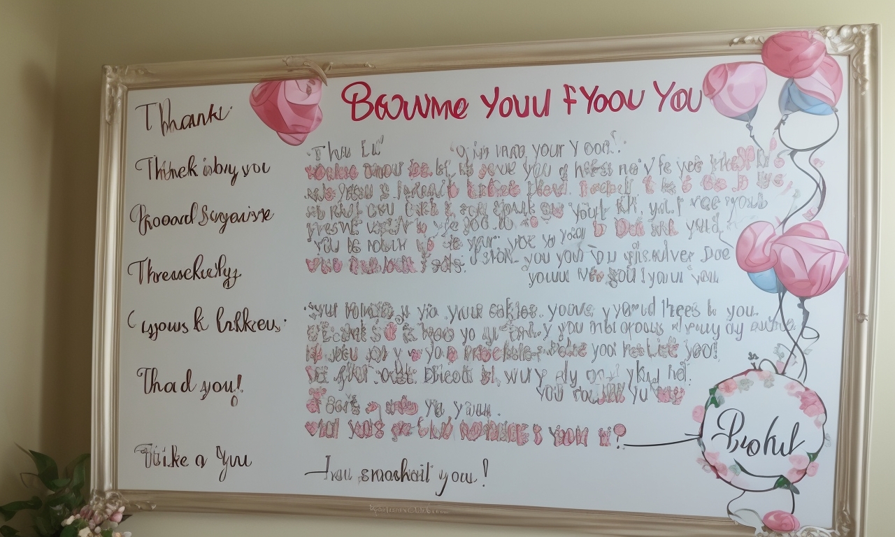 9. Bridal Shower Thank You Messages for Food and Drinks